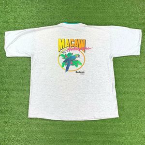 Vintage 90's Macaw Helicopters Saipan USA T-Shirt